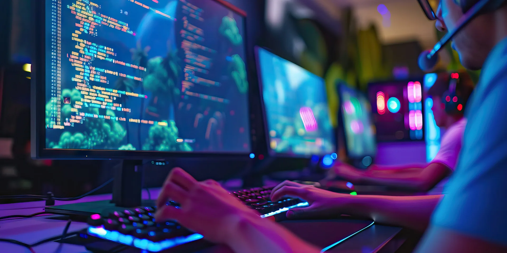 Game development workstation